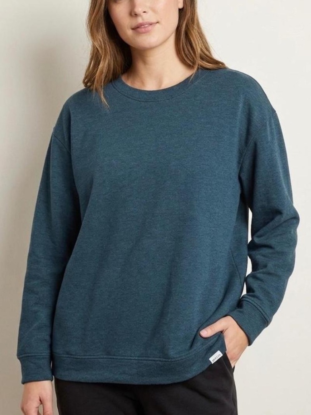Orvis Classic Soft Crewneck Women’s Sweatshirt in Deep Teal